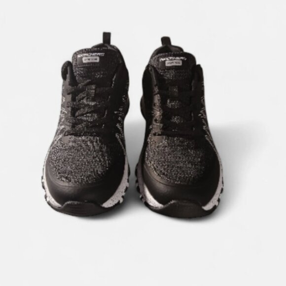 Skechers Women's Trail Sneakers Size 8 Hillcrest External Adventure Black White - Picture 5 of 11